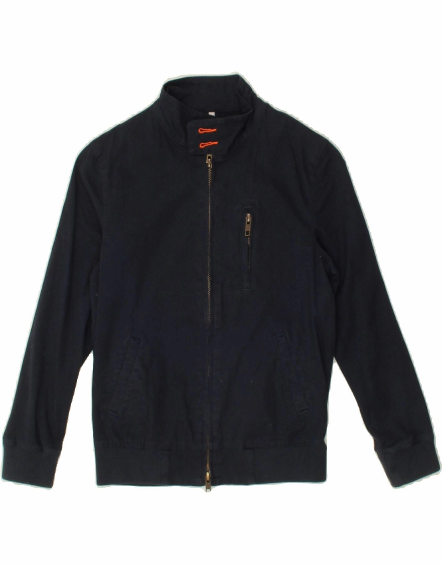 kids' FoldableDesign SUN68 Boys Bomber Jacket 7-8 Years Navy Blue Cotton