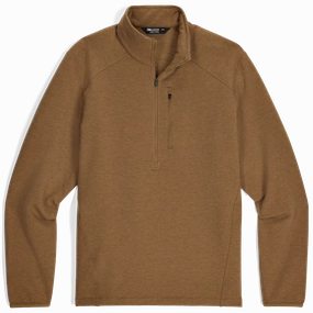 college Create Men's Crescent Fleece Half Zip
