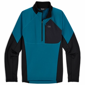 Men's Deviator Fleece Half Zip Outdoor Adventure Compete