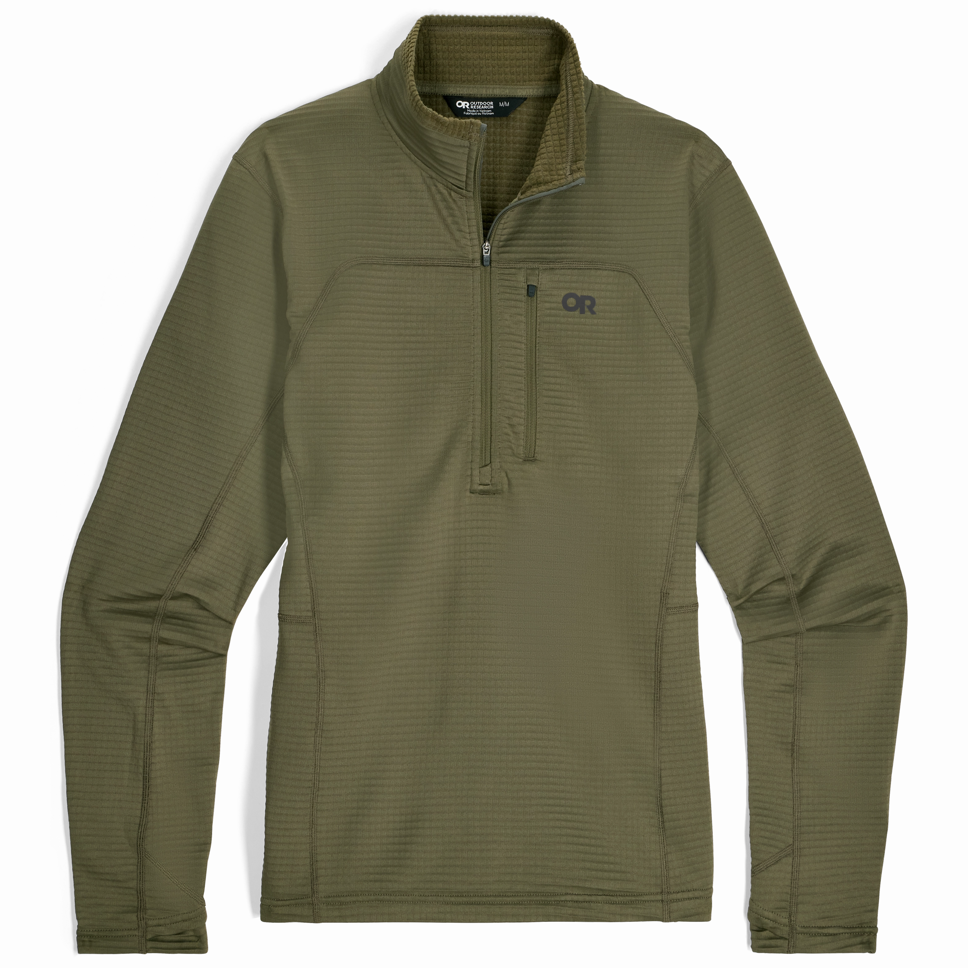 Men's Vigor Grid Fleece Half Zip Easter