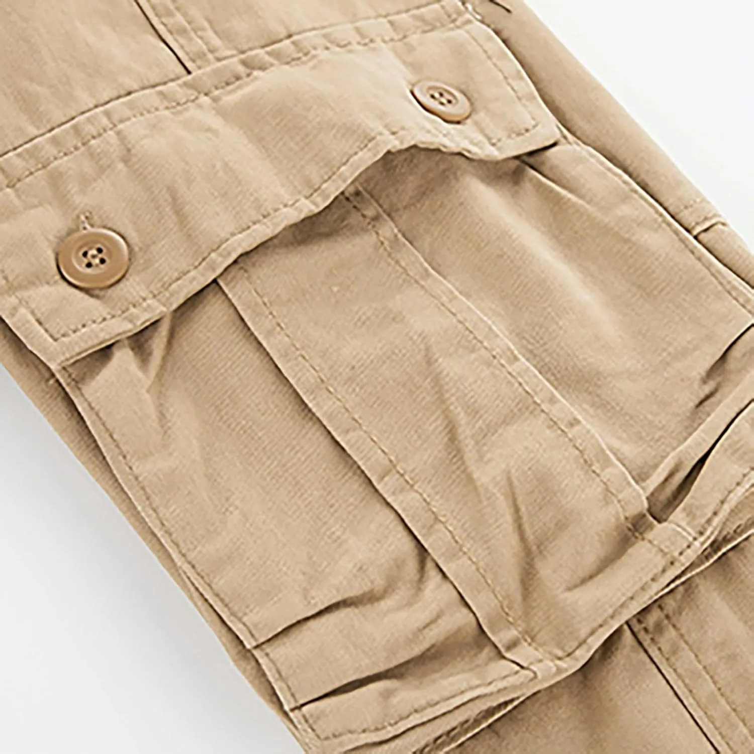 Men's Camo Cargo Pants Trousers Hiking Pants 8 Pocket Plain Comfort Breathable Outdoor Daily Work Pants for Hiking