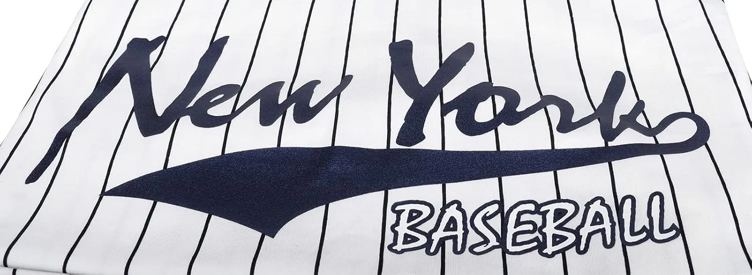 Mens City Baseball Fans Crewneck Cage Raglan T-Shirts - White & Navy