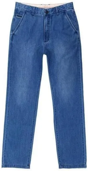 Men's Comfort Classic Straight Fit Jeans Fashion Fashion Relaxed Waist Style Jean Blue