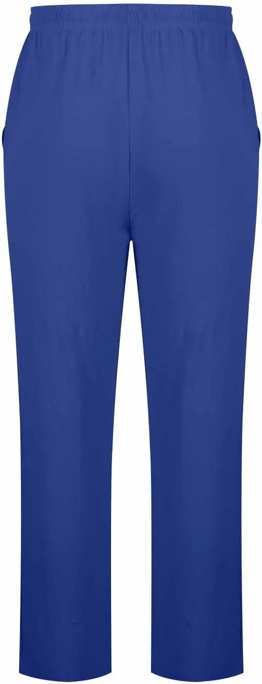Mens Cotton Linen Joggers Sweatpants Casual Drawstring Elastic Waist Pant Baggy Quick Drying Workout Straight Trouser