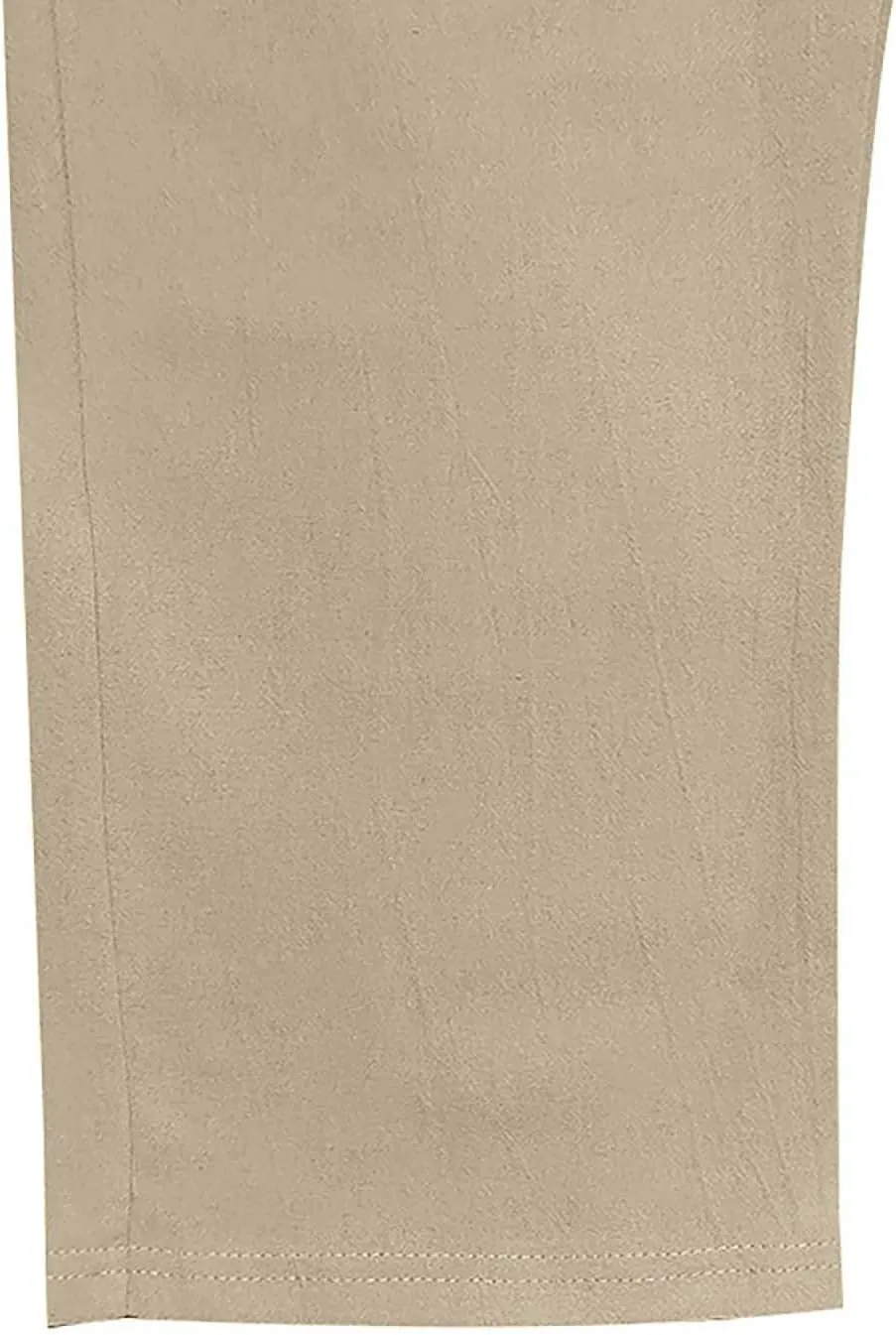 Mens Cotton Linen Pants Casual Elastic Waist Summer Beach Pants Lightweight Breathable Yoga Vacation Dress Trousers