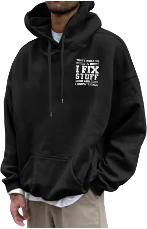 Men'S Fashion Hoodies & Sweatshirts Palm Tree Print Fall Fleece Sweatshirts Long Sleeve Pullover Hoodie With Pockets
