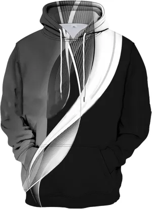 Men's Graphic Hoodies Hip Hop Y2K Hoodie Pullover Sweatshirt Fleece Pockets Pullover Sweatshirts Hoodies, M-6XL