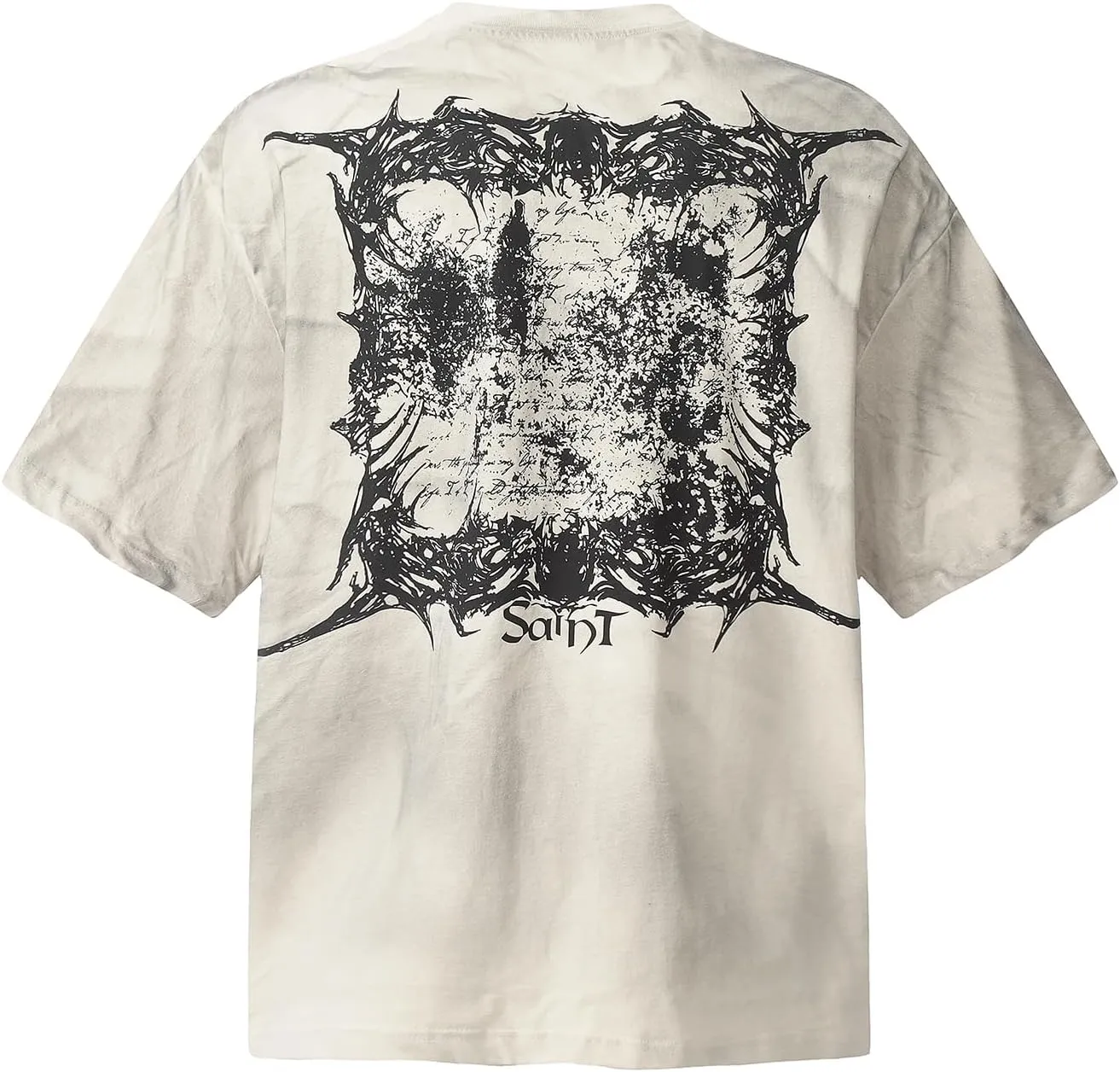 Men's Hip Hop Graphic Print Cotton T-Shirt Fashion Special Design Crewneck Rapper Short Sleeve Tops…