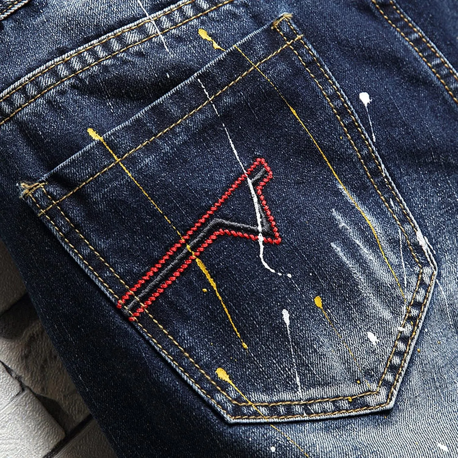Mens Jean Shorts Denim Shorts Ripped Distressed Short Jeans Casual Classic Straight Fit Jorts