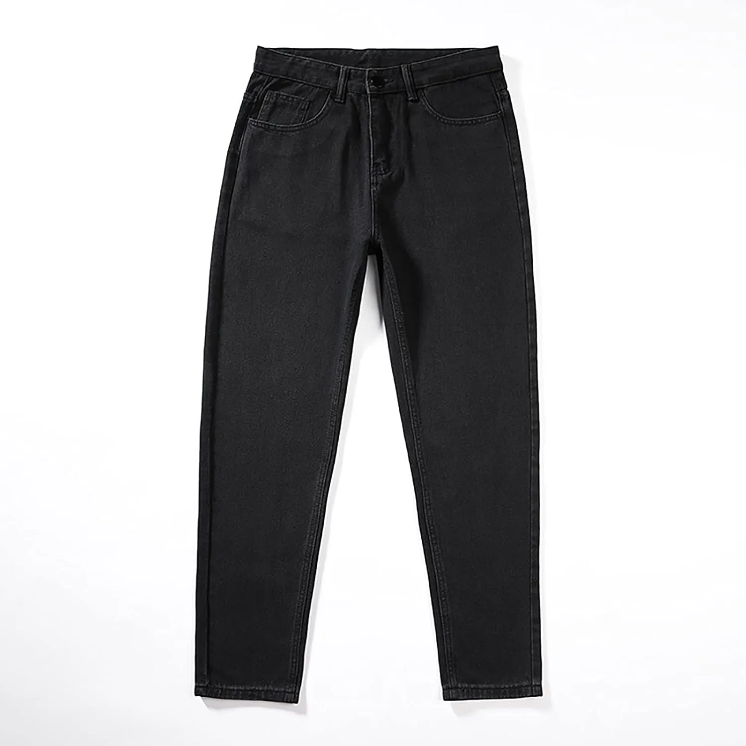 Mens Jeans Relaxed Fit, Mens Casual Pants Baggy Mens Jeans Straight Fit Loose Boot Cut for Men Jeans