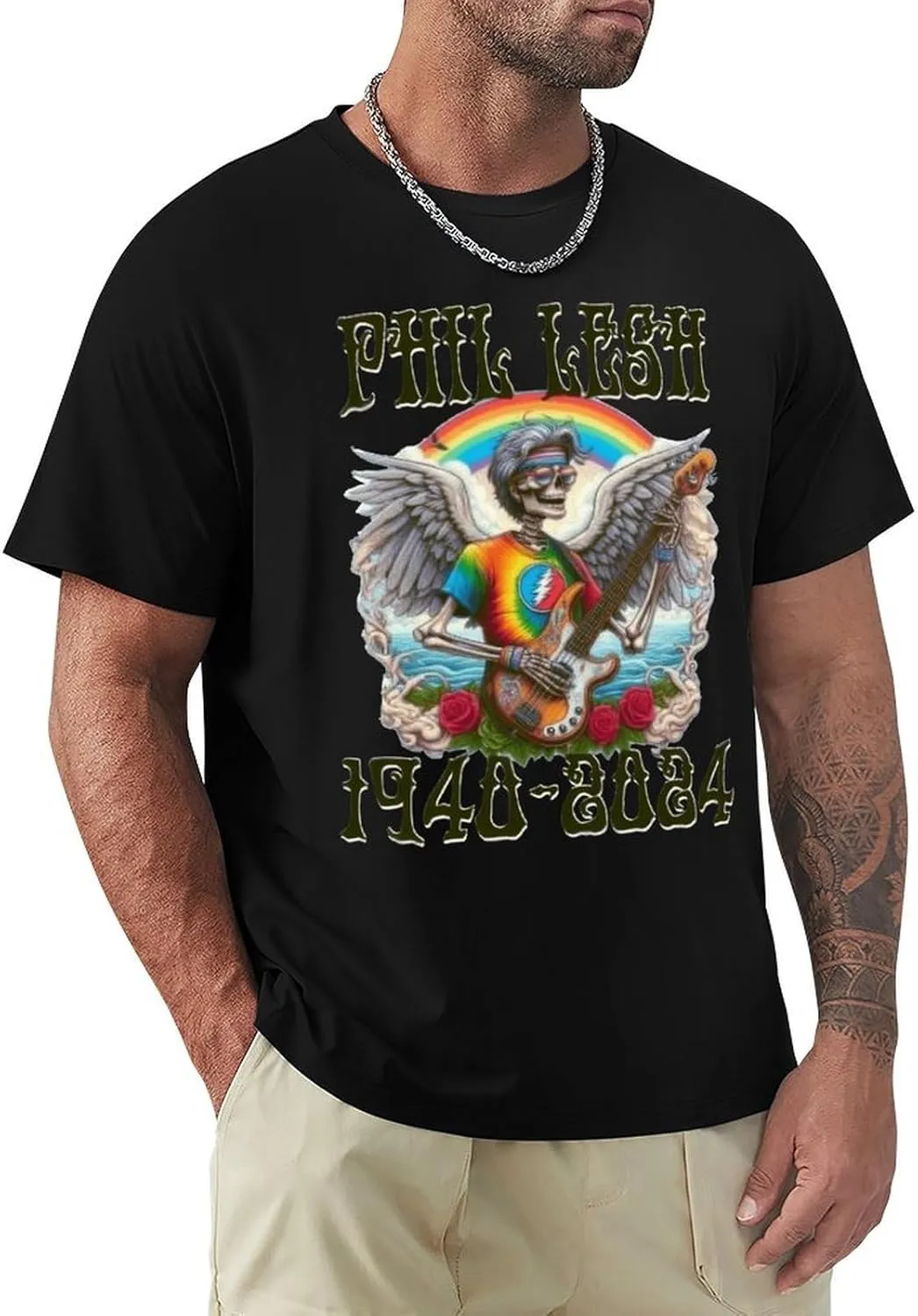 Men's Memorial T-Shirts Short Sleeve Adult Teens Cotton Shirt