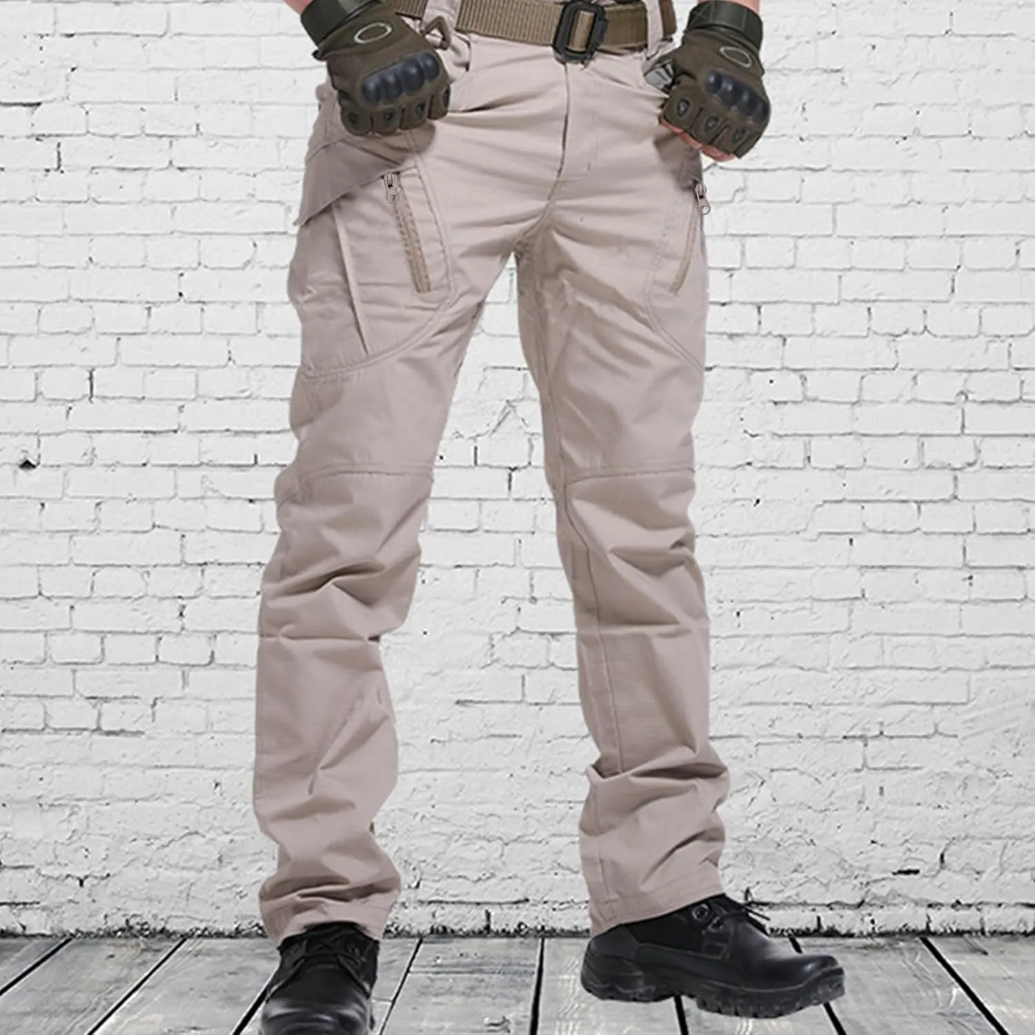 Men's Outdoor Cargo Pant Military Tactical Work Pants Casual Stretch Combat Trousers Hiking Jogger Pant with Pockets