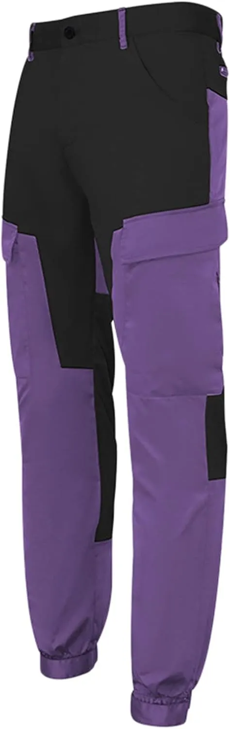 Mens Overalls Two Color Splicing Casual Pants Men's Sweatpants