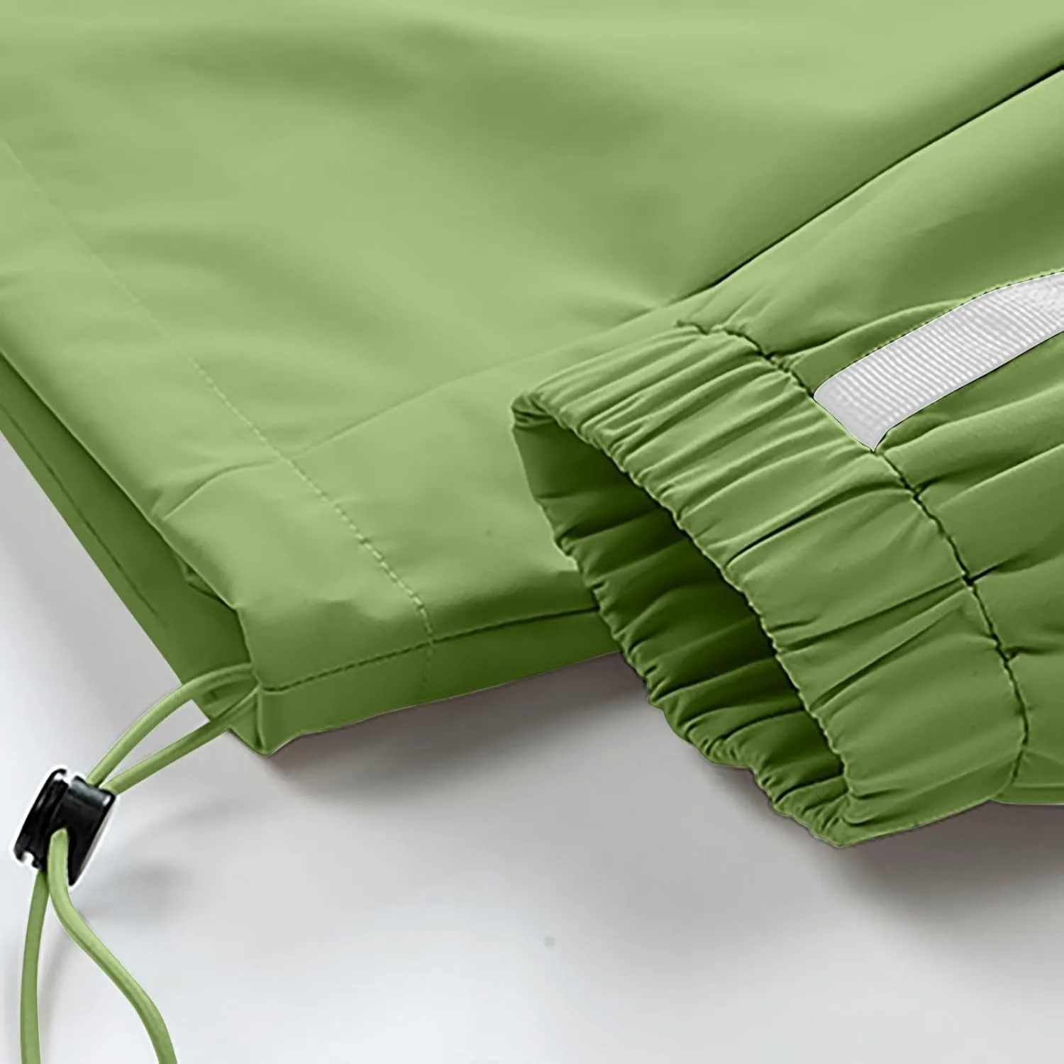 Men's Oversized Rain Jacket Lightweight Waterproof Hooded Jacket Pockets Windbreaker Outdoor Hiking Travel Raincoat