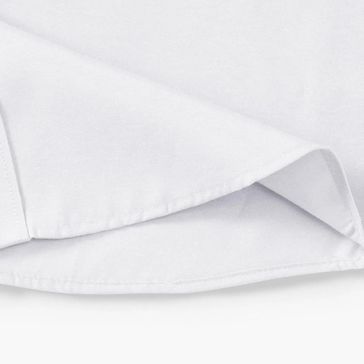 Mens Oxford Dress Shirts Long Sleeve Button Down Collar Solid Casual Tops Gentleman Apparel Clothes