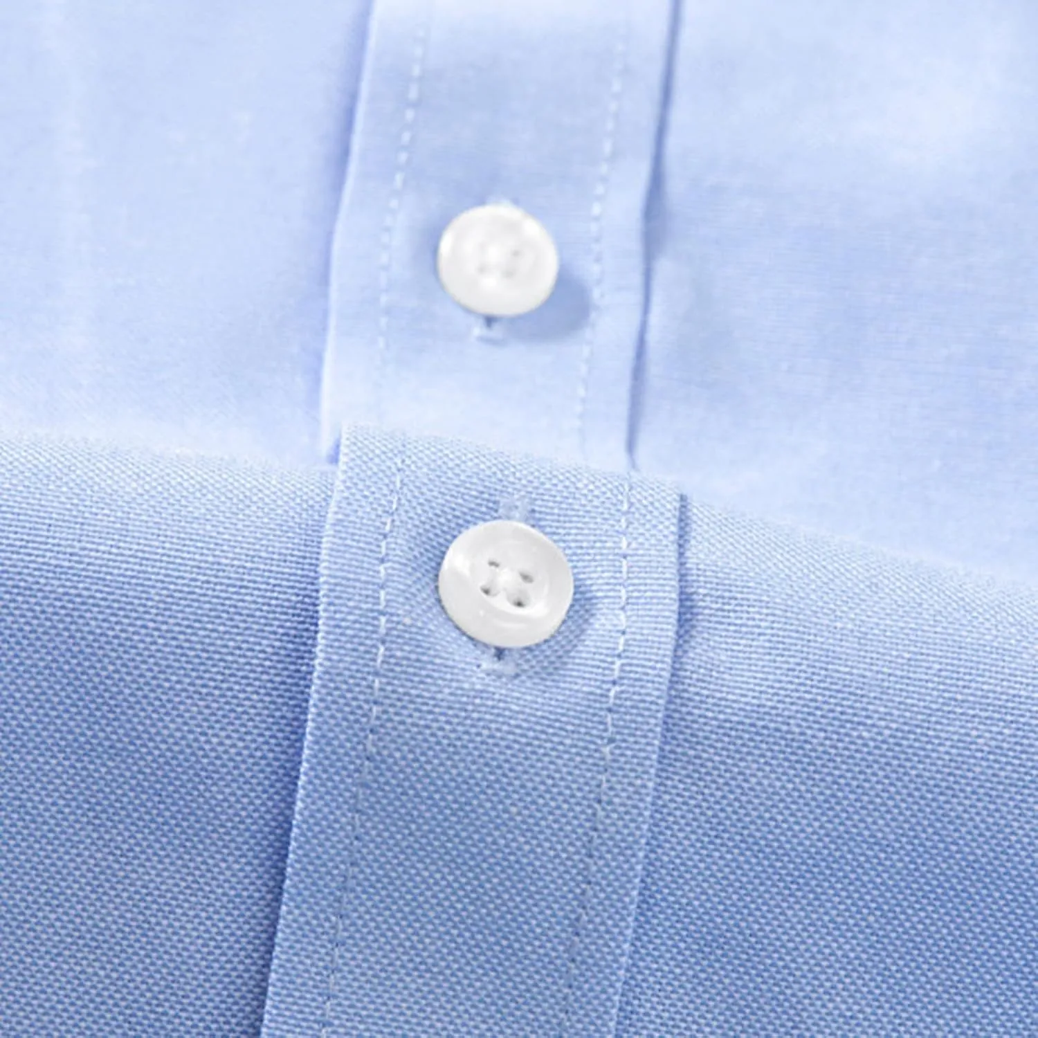 Mens Oxford Dress Shirts Long Sleeve Button Down Collar Solid Casual Tops Gentleman Apparel Clothes