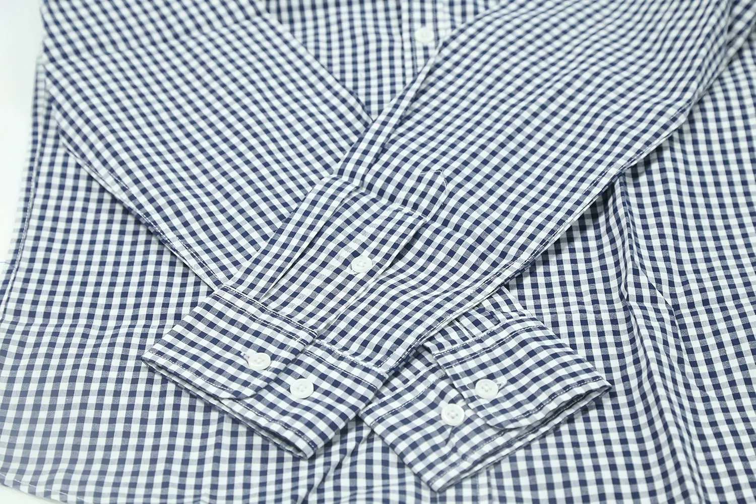 Men's Plaid Casual Slim Fit Long Sleeve Button Down Dress Shirts