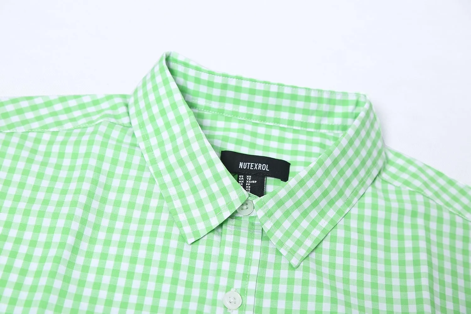 Men's Plaid Casual Slim Fit Long Sleeve Button Down Dress Shirts