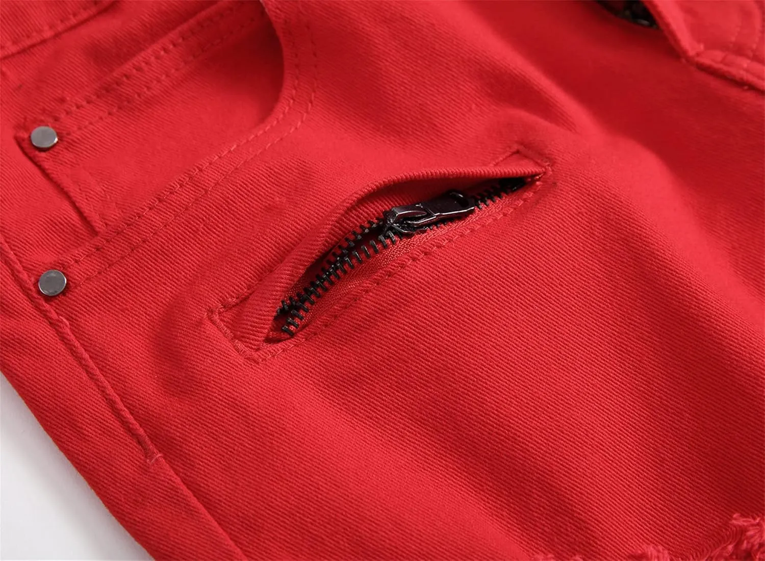 Men's Ripped Distressed Half Pants Casual Classic Straight Short Jeans Relaxed Fit Work Denim Shorts