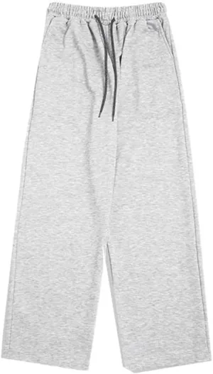 Men's Trouser Summer Casual Straight Drawstring Sport Pants for Men