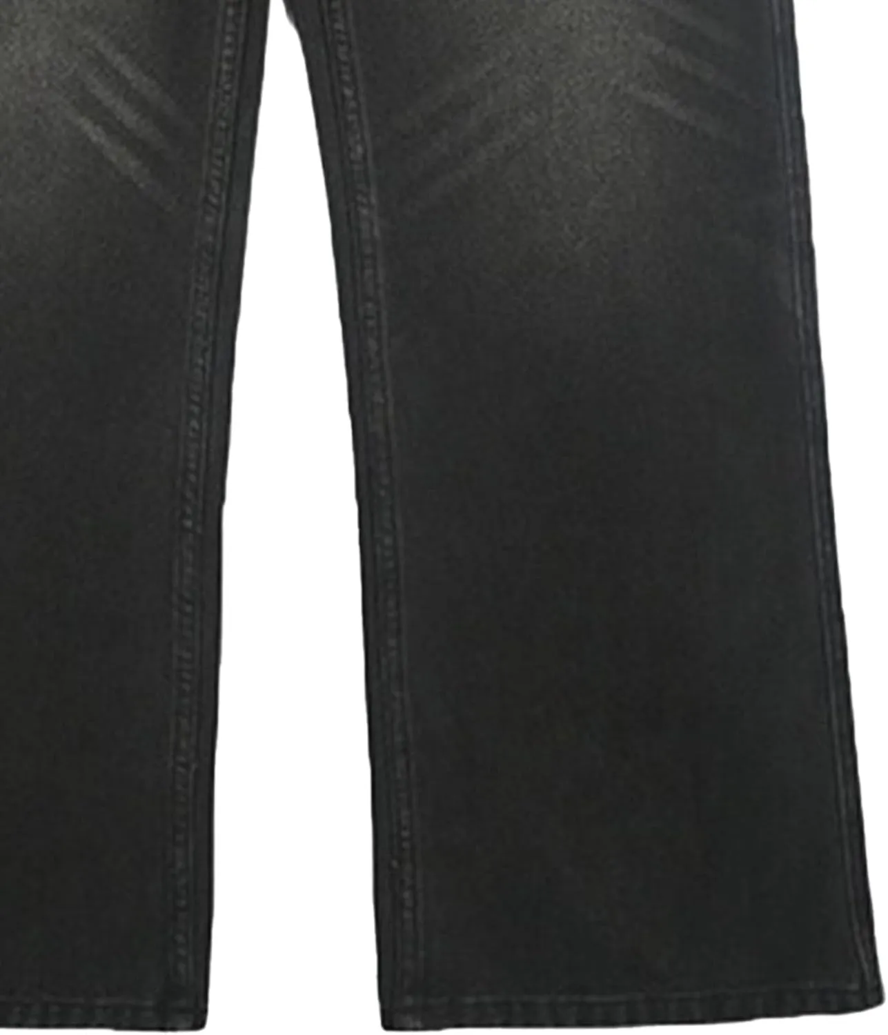 Men's Vintage Hip Hop Denim Pants Classic Straight Leg Male Cargo Trouser Loose Fit Relaxed Fit Retro Jeans