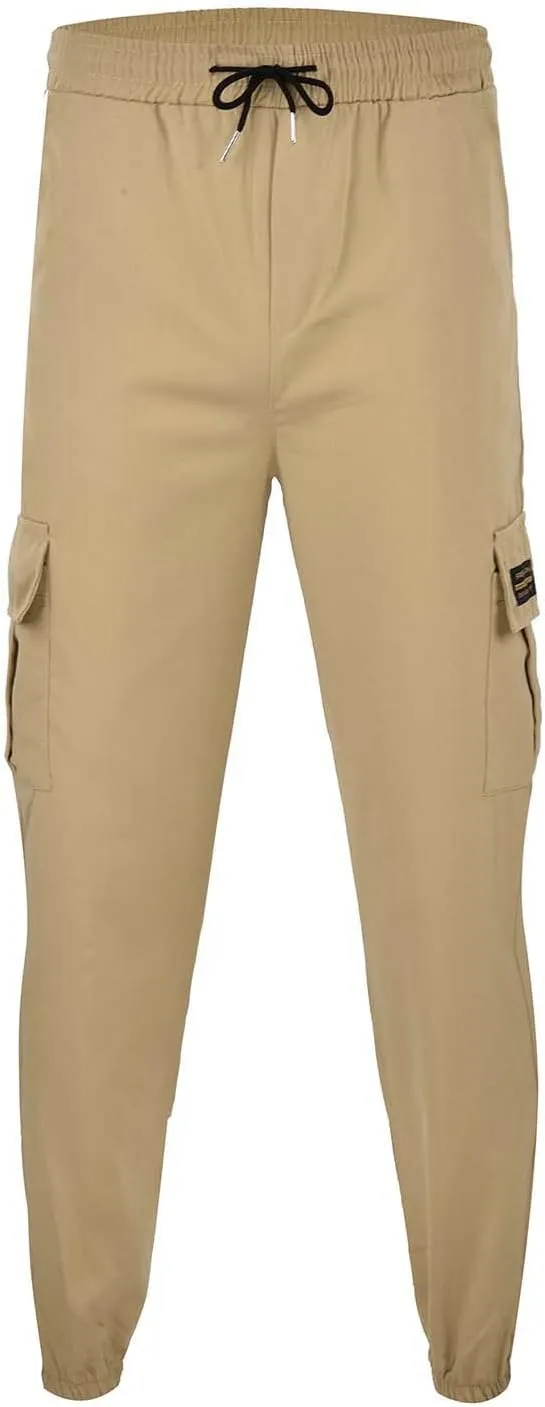 Men's Workwear Pants Spring & Autumn Fashionable Cuffed Trousers Casual and Loose Fitting with American Khaki Pants Mens