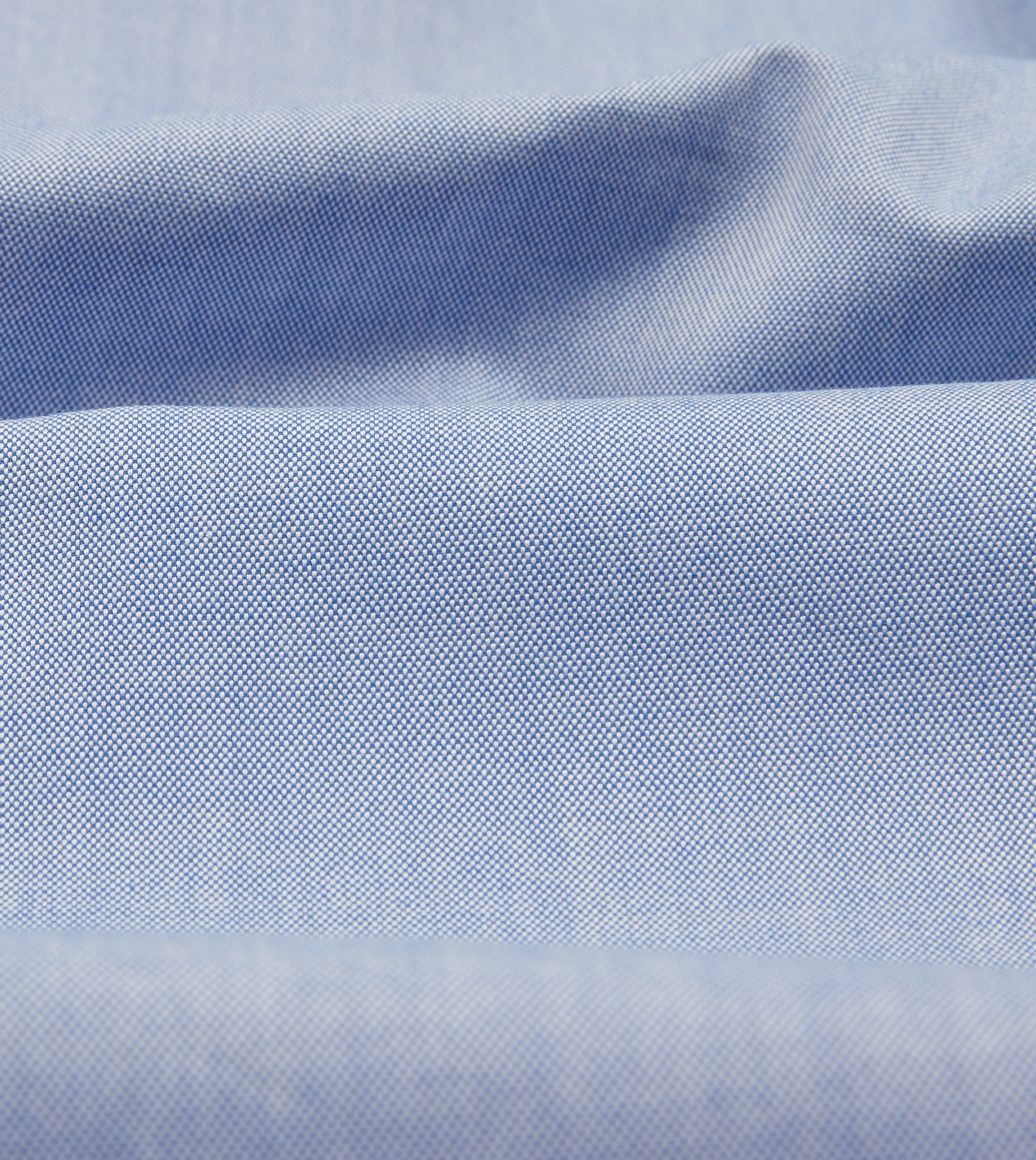 Monochrome Palette Navy Pinpoint Oxford Cotton Cloth Button-Down Shirt