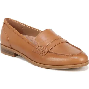 Soft Finish Balanced Design Mia Womens Leather Slip On Loafers