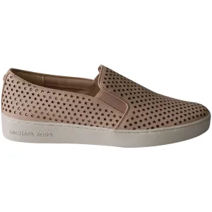 Michael Kors Keaton Slip On Sneakers in Pink Leather Quick Stride Music Spot