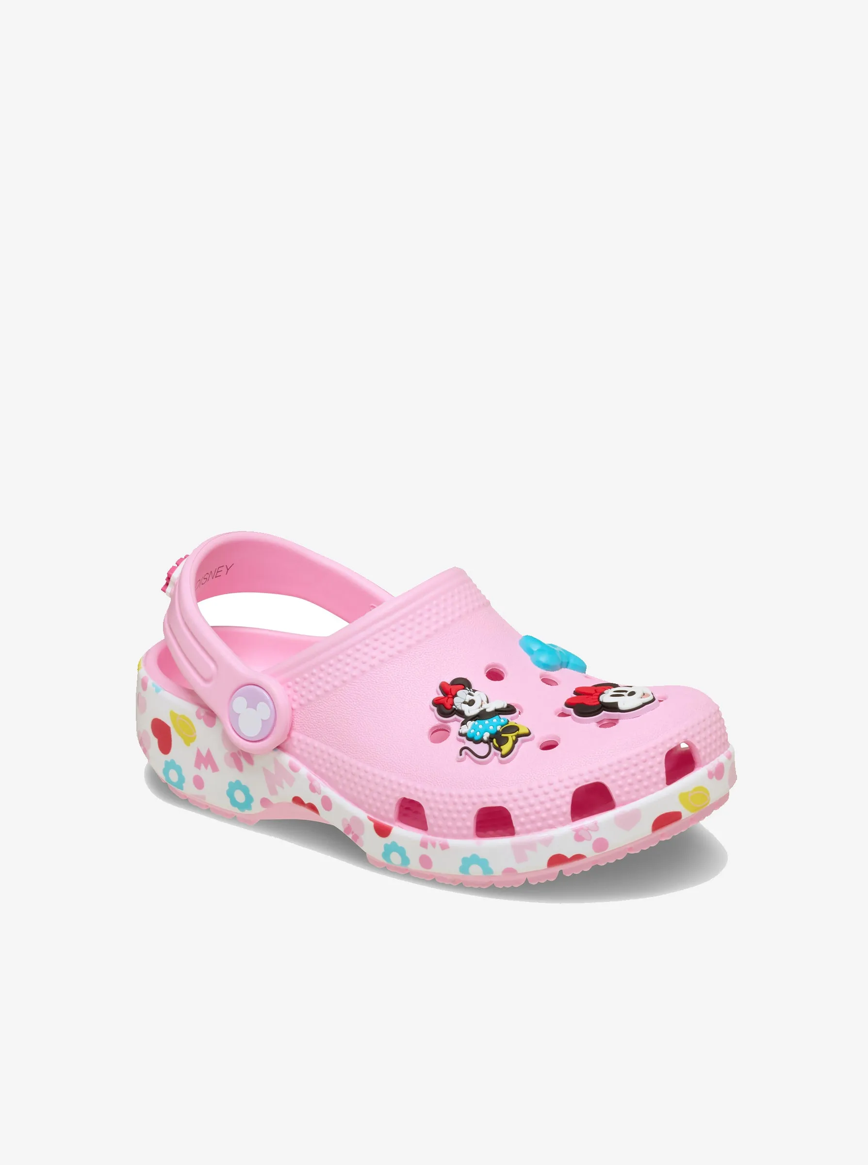 Mickey & Friends Minnie Classic Clog Infants Wedge Sole Elastic laces