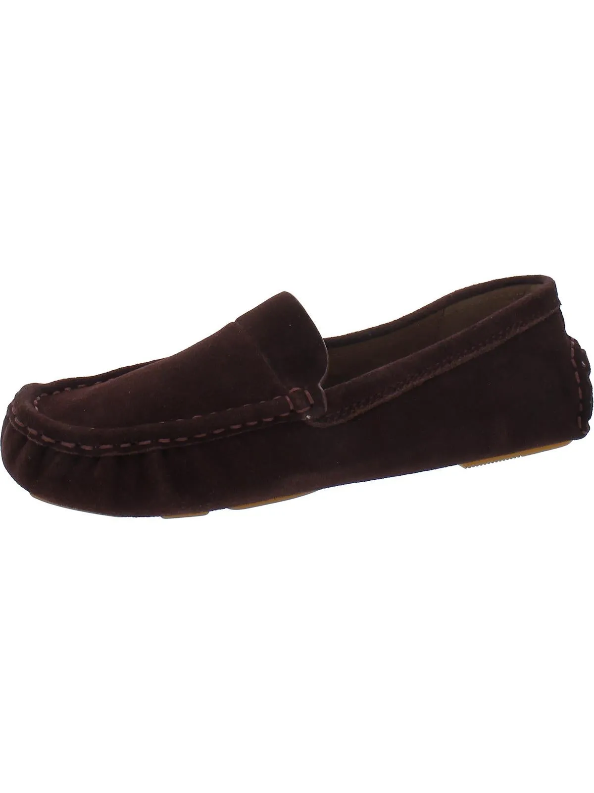 Metal Accents Street Hold Mina Driver Womens Comfort Insole Slip On Loafers