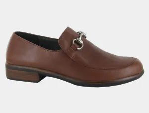 Bentu Loafer In Soft Chestnut Leather Odor Resistant Daily Go