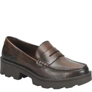 Walk Grip Steady Wear Women's Carrera Loafers In Tan Brush Off