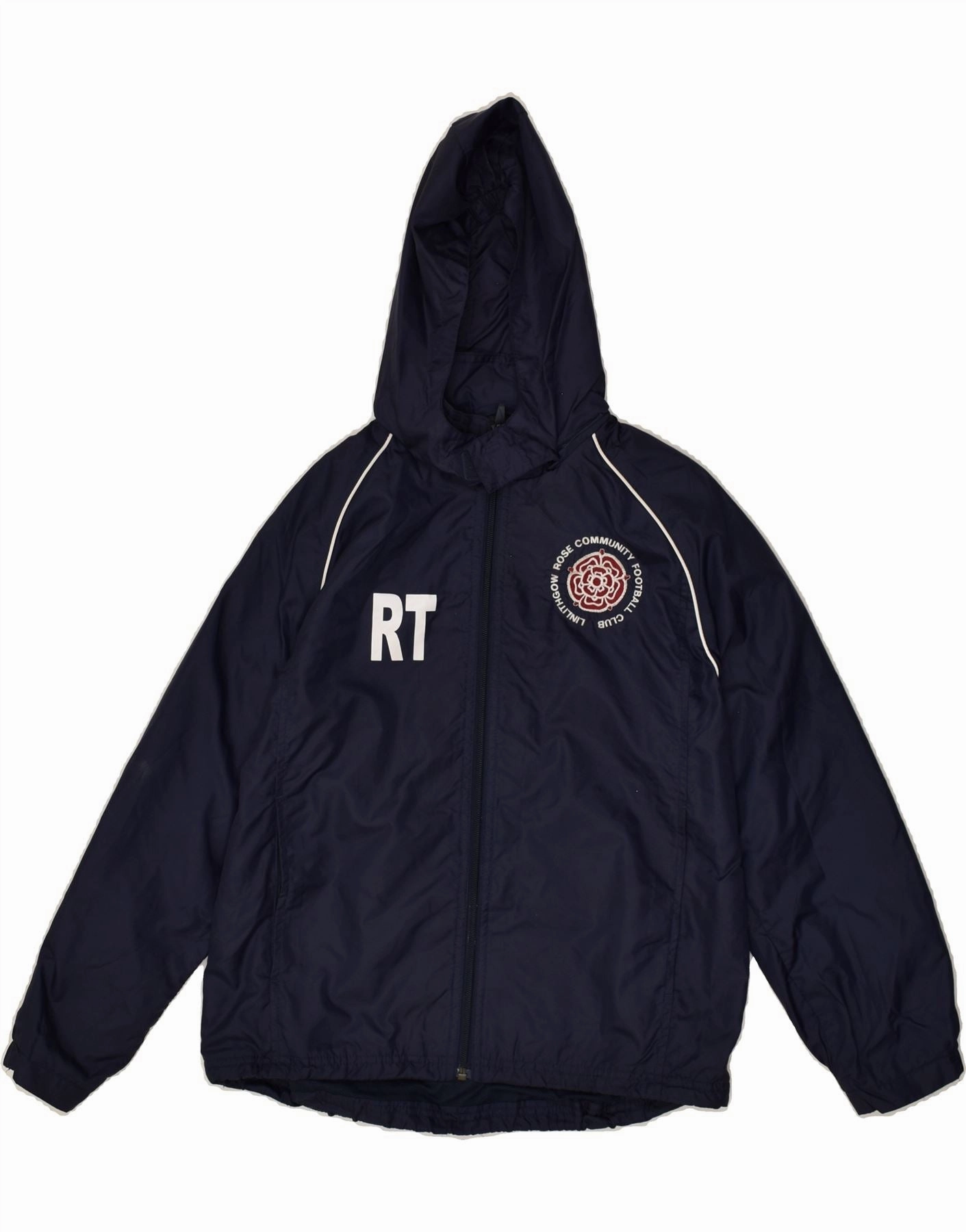 Mountain Ready yoga enthusiasts NIKE Boys Hooded Rain Jacket 10-11 Years Medium  Navy Blue Polyester