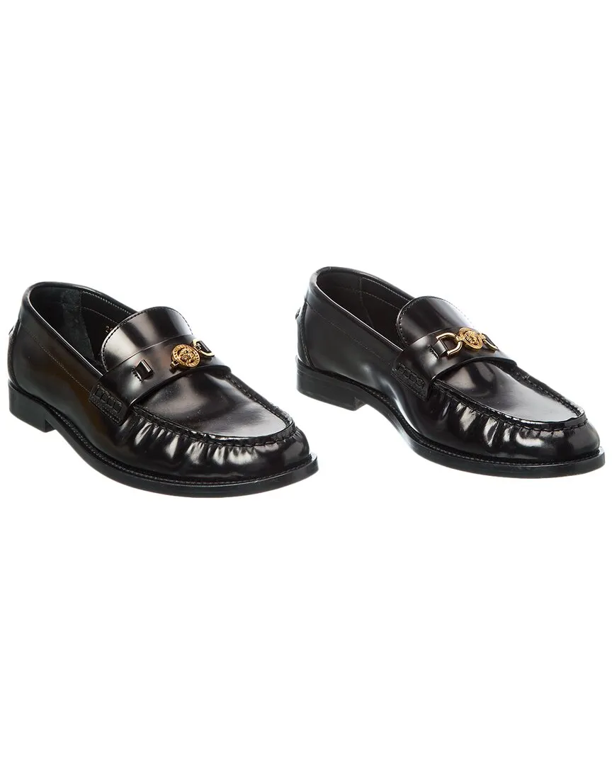 Open Street Versace Medusa Leather Loafer (Authentic Pre-Loved)