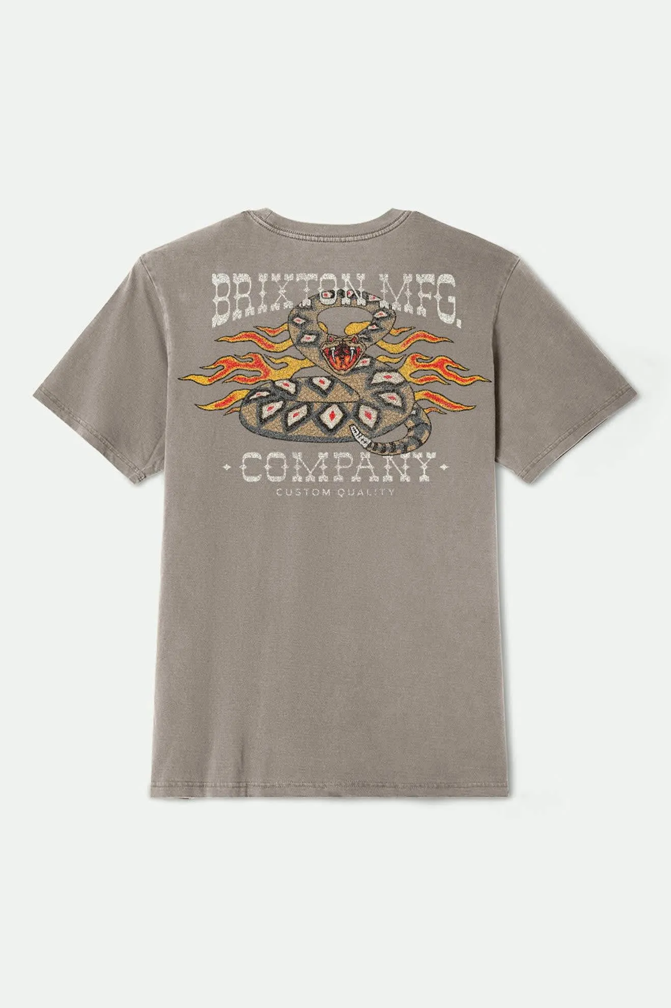 Durable Collar Construction Vintage authenticity Hardee S/S Standard T-Shirt - Cinder Worn Wash