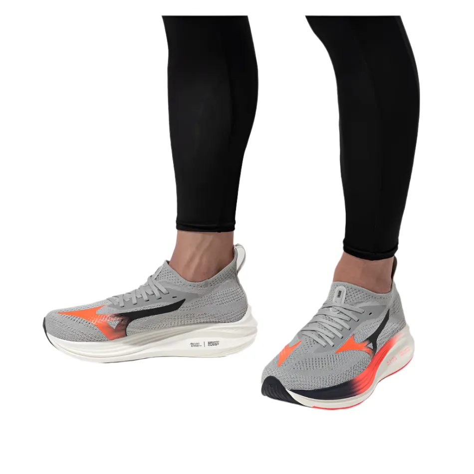 Mizuno Men's Neo Zen Running Shoes in Harbour Mist/Fiery Coral 2/Baritone Blue AW25 responsiveness - feature shoes Minimalist Footwear Design