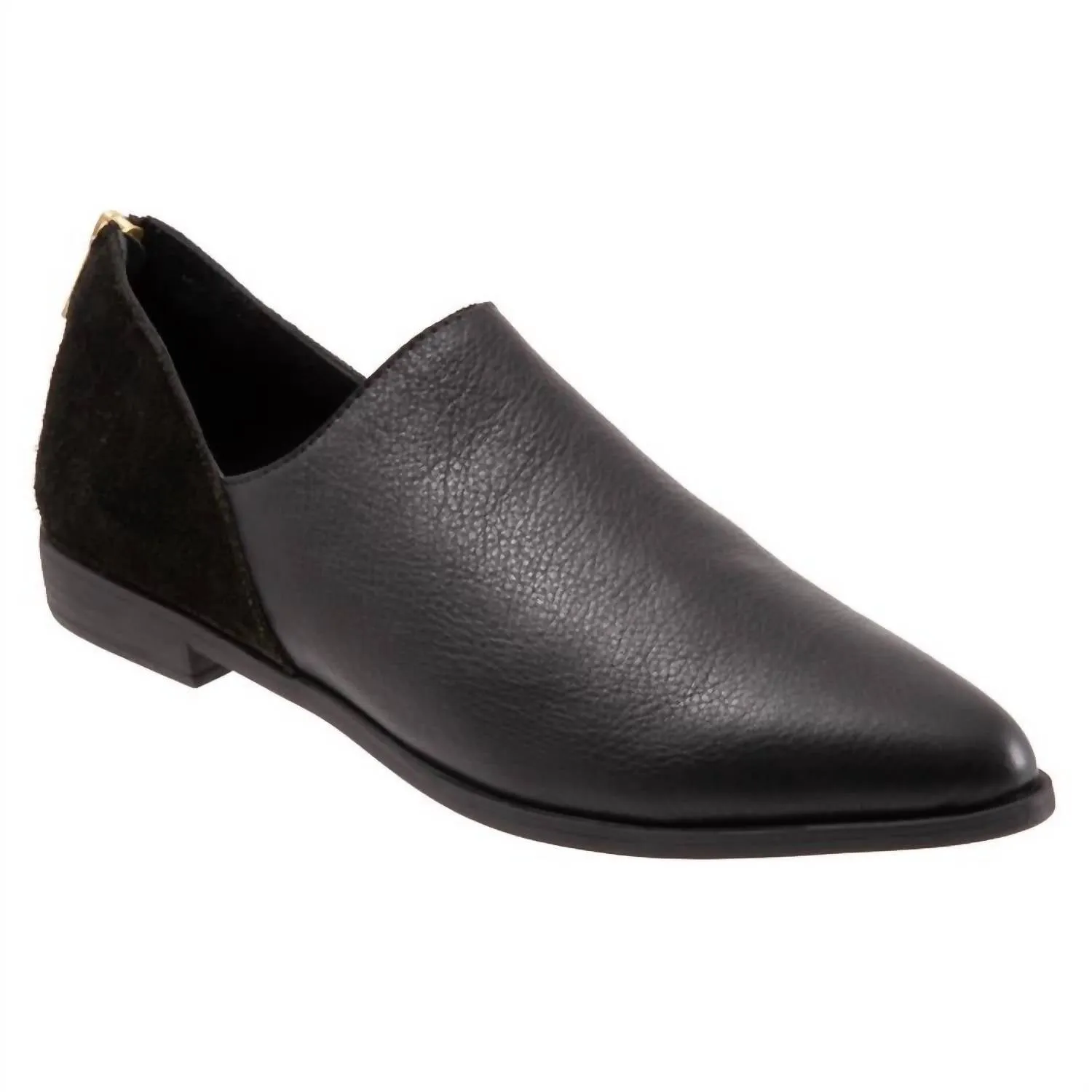 Women's Beau Slip-On Shoes In Black Durable Sole Fashion Accent