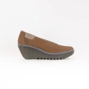 Rise Feel Women's Wedge Heeled Shoes In Sand Cupido