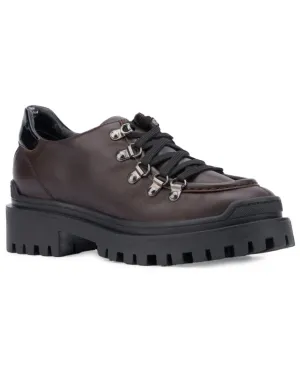 Aquatalia Claudina Weatherproof Leather Oxford Urban Lifestyle Heel Free