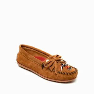 Women's Thunderbird Animikii Hardsole Moccasin In Brown All Purpose Boho Touch
