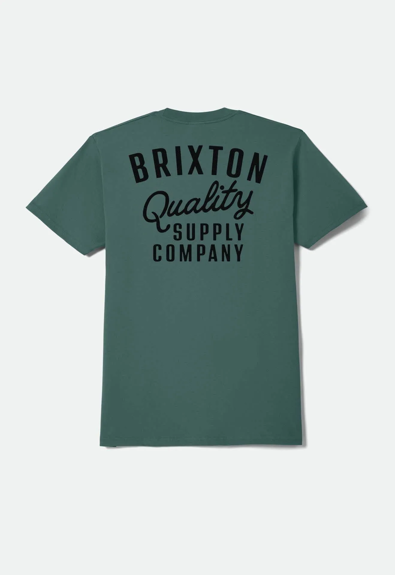 skinny but not tight Hubal S/S Tailored T-Shirt - Night Sage