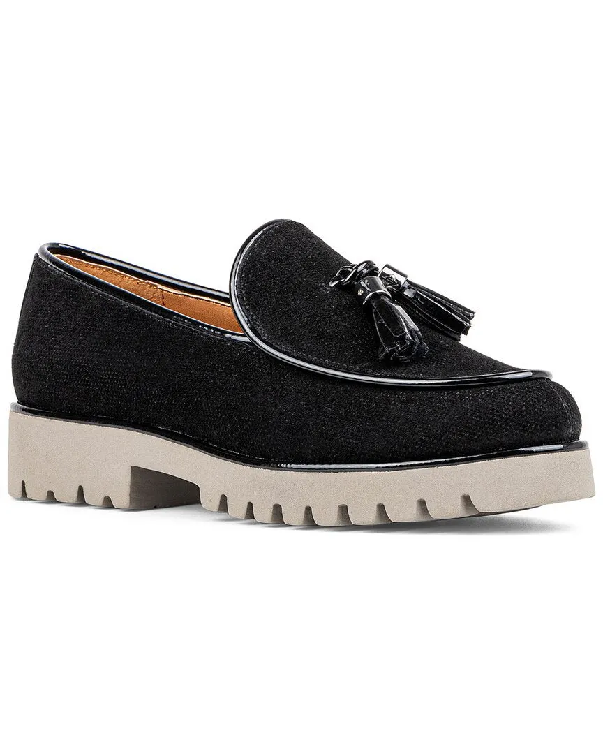 Donald Pliner Eclipse Suede Loafer Sole Power Hold Steps