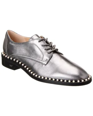 Stable Walk Stuart Weitzman Kiran Pearl Leather Oxford