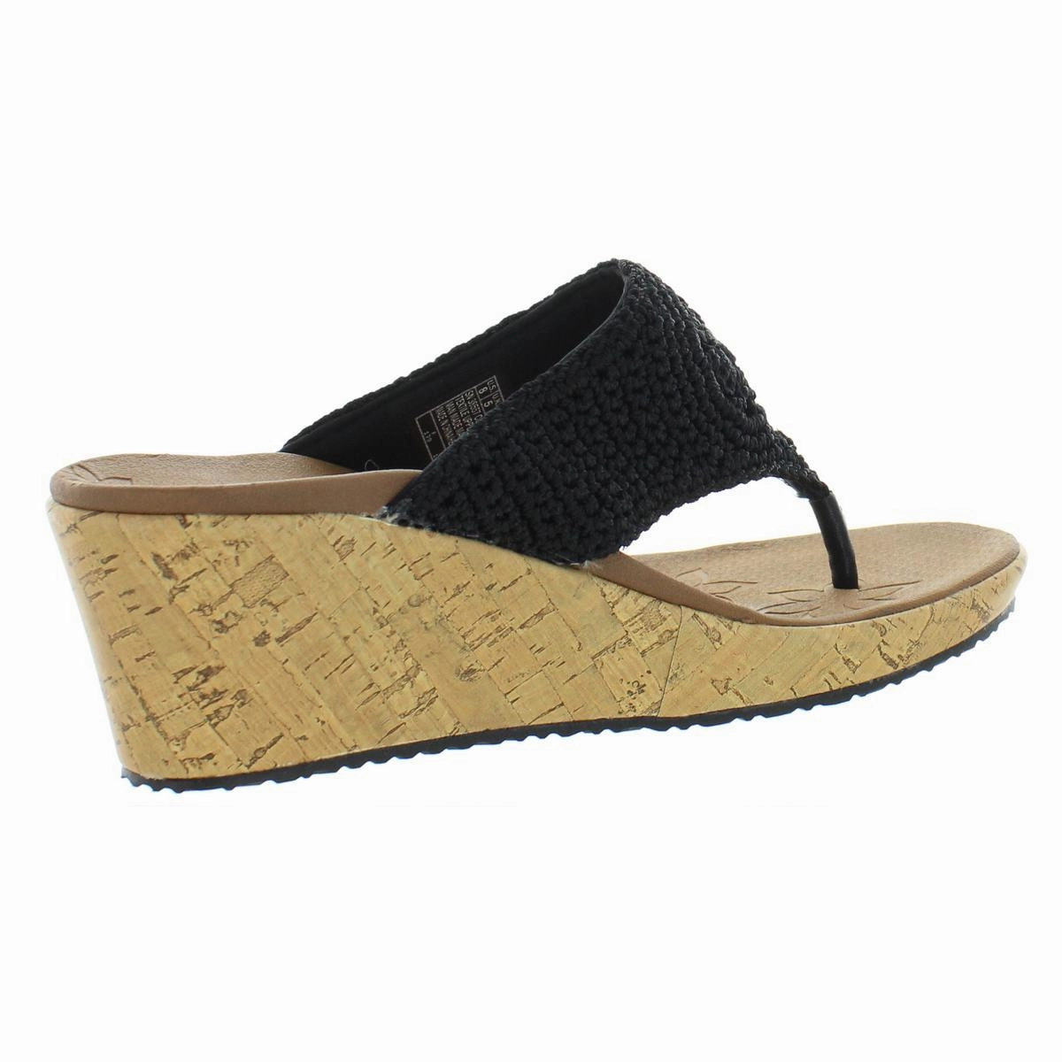 Beverlee-Fancy Work Womens Flip Flop Slides Wedge Sandals Street Energy