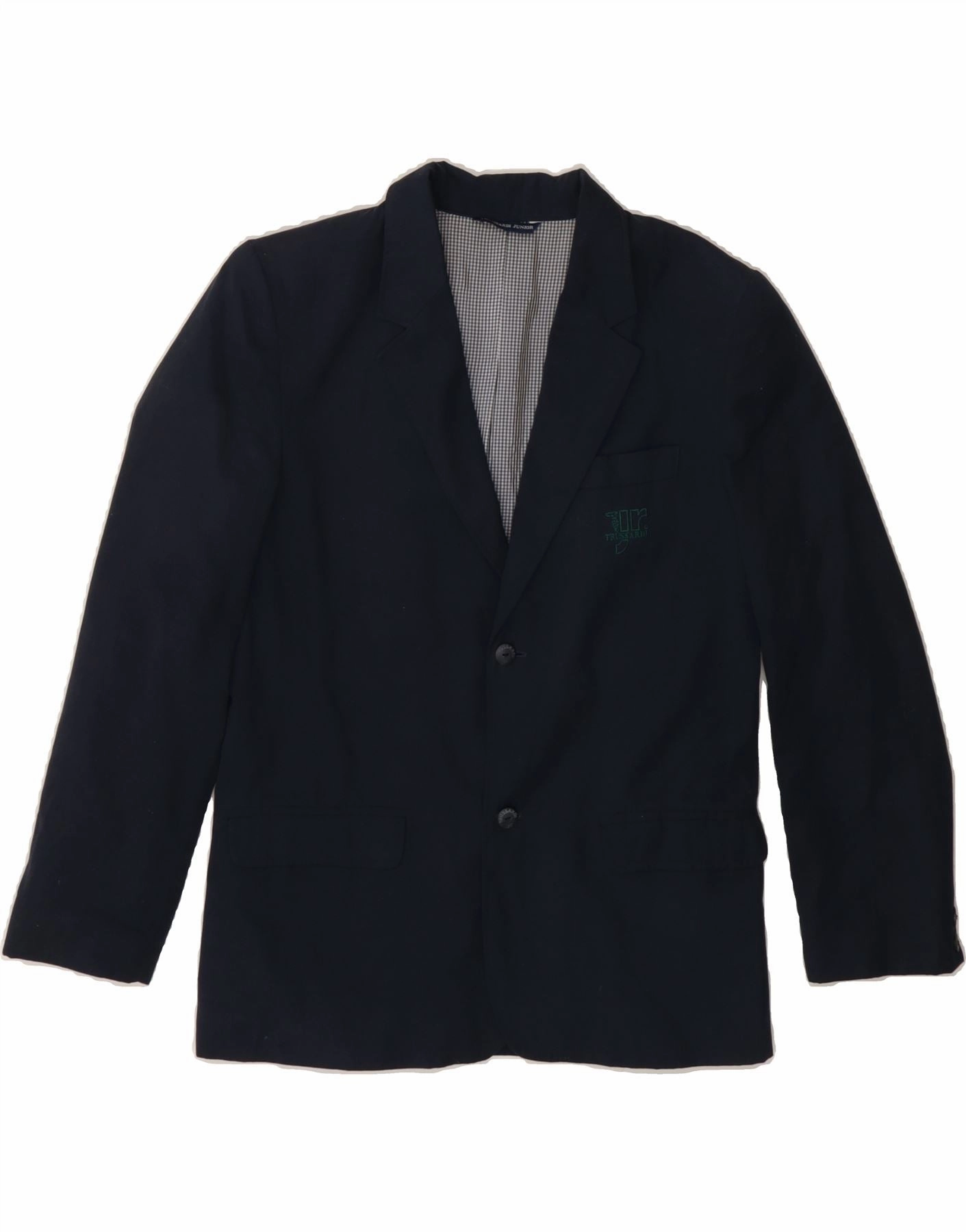 Urban Motion Mix - and - Match TRUSSARDI JUNIOR Boys 2 Button Blazer Jacket 11-12 Years Navy Blue