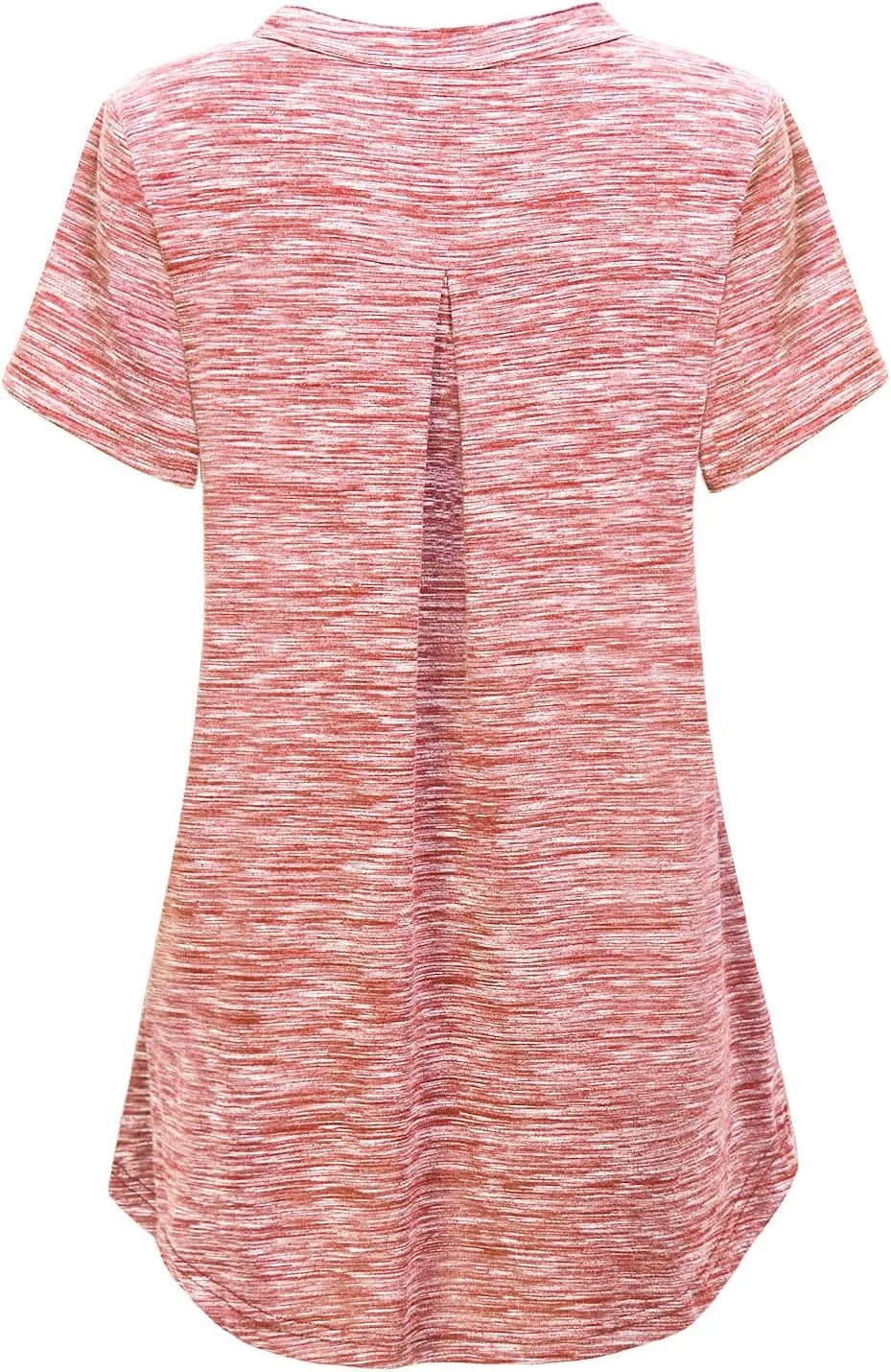 MOQIVGI Womens Notch Neck Short Sleeve Plaid Shirts Checkered Blouse Tops