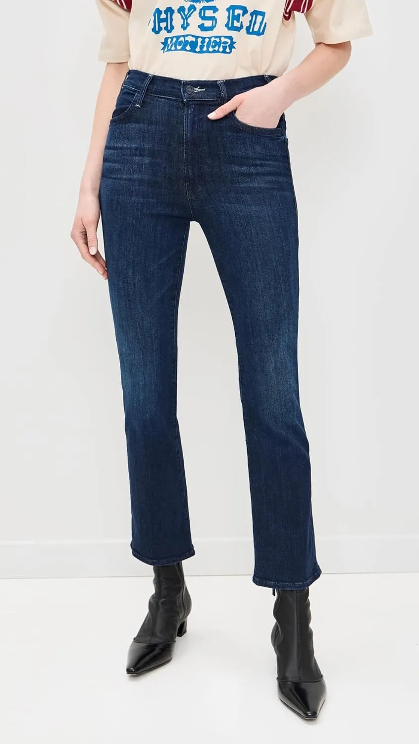 MOTHER Women's The Hustler Ankle Fray Jeans