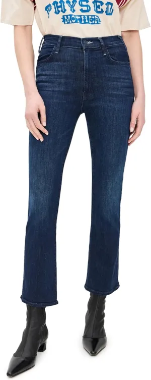 MOTHER Women's The Hustler Ankle Fray Jeans