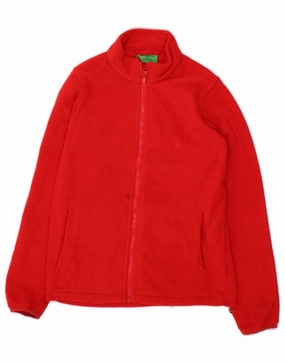 Insulated Fit Beauty MOUNTAIN WAREHOUSE Boys Fleece Jacket 11-12 Years Red Polyester